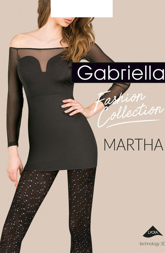 Gabriella Martha Meia-calça Preta