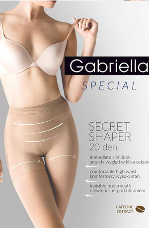 Gabriella Secret Shaper Tights Black