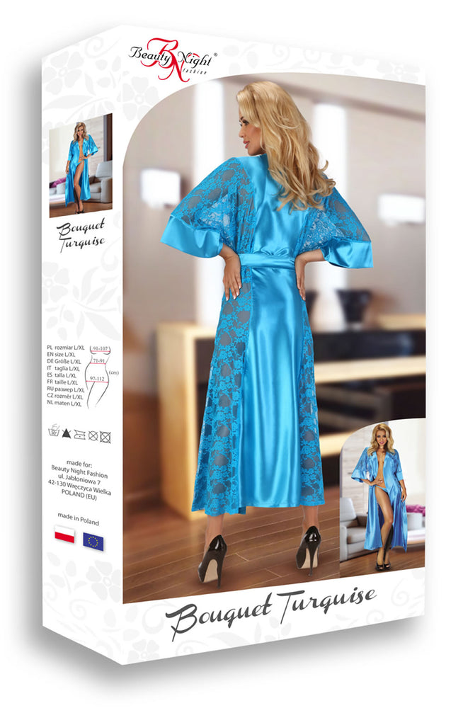 Beauty Night BN6433 Bouquet Turquoise