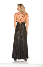 Vestido longo preto Shirley of Hollywood 20300