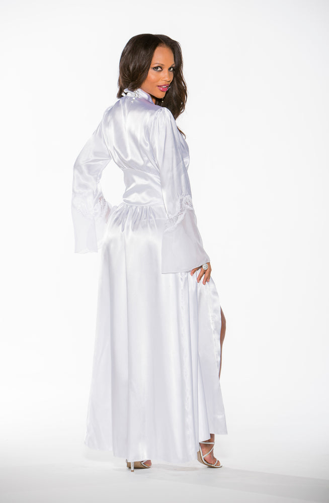 Shirley of Hollywood 20559 Long Robe White