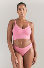 The TENCEL™ Seamless Bralette Rose Pink