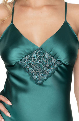 
                
                    Load image into Gallery viewer, Irall Emerald III Nightdress Dark Green
                
            