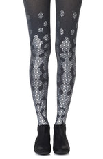 Zohara "Queen Bee" Silver Tights