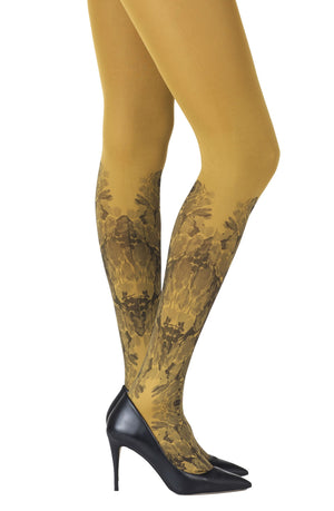
                
                    Load image into Gallery viewer, Zohara &amp;quot;Totally Tulip&amp;quot; Mustard Tights
                
            