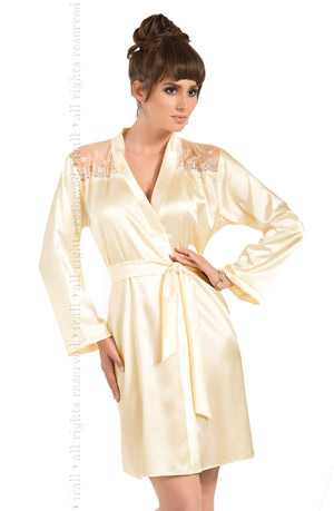 
                
                    Load image into Gallery viewer, Irall Daphne Dressing Gown Cream
                
            