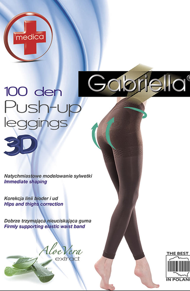 Gabriella Push Up Leggings 172 Black